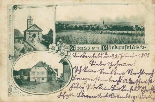 Ansichtskarte birkenfeld - ansichtskarte,