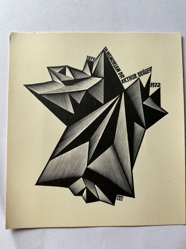 Exlibris a bräuer - exlibris,, dr.