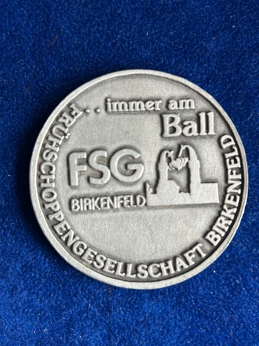 Medaille zinn birkenfeld - medaille,