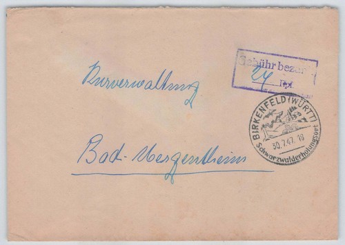 All bes barfrankatur gebühr - bes.,