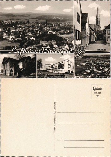 Ansichtskarte birkenfeld - ansichtskarte, mb