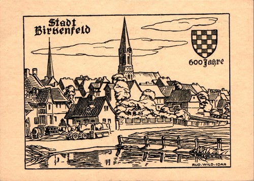 Gruss aus birkenfeld - gruss, karte