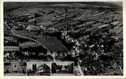 Obernhausen birkenfeld in - ak,