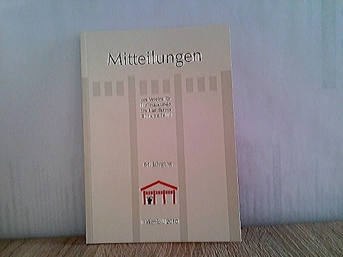 Mitteilungen des vereins - des,