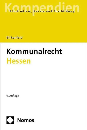 Kommunalrecht hessen daniela - kommunalrecht,