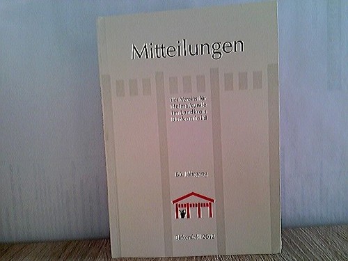 Mitteilungen des vereins für - des,